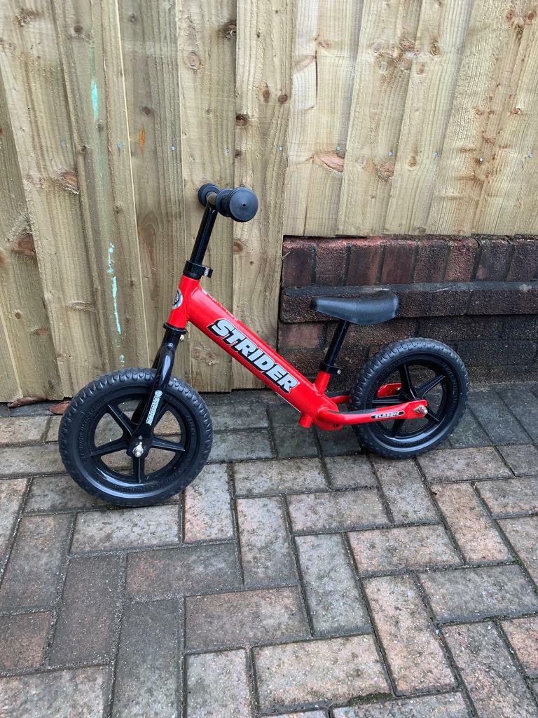 strider balance bike gumtree